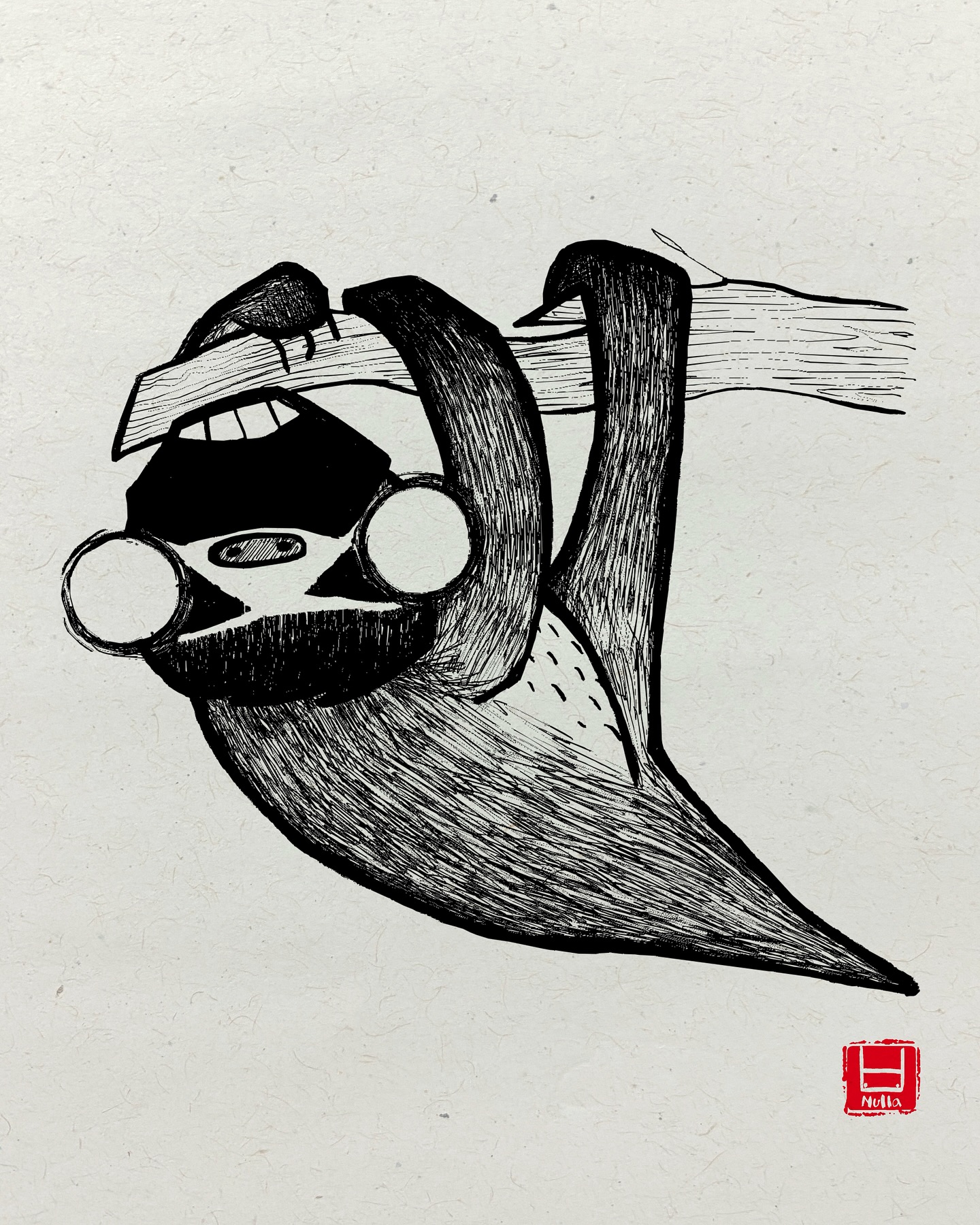 🇬🇧 I’m gonna draw every day until I hit 1000 followers! DAY 11.
My climbing style: pure sloth mode. 🖤🦥
🇨🇿 Budu kreslit každý den dokud nedosáhnu 1000 followerů! DEN 11. Můj lezecký styl. 🖤🦥
#dailyartchallenge #1000followersquest #slothmode #creepycute #NullaLogs #drawdaily #weirdcreature #lazybeast #emotionalzoo #slowandhaunted #czechillustrators #czechart